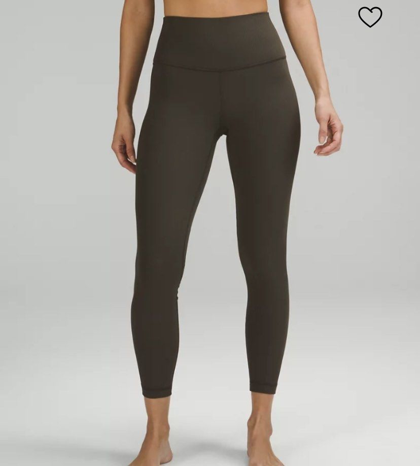 Lululemon Align Pant (Ribbed High-Rise, 24”, Asia Fit), Women's Fashion,  Activewear on Carousell