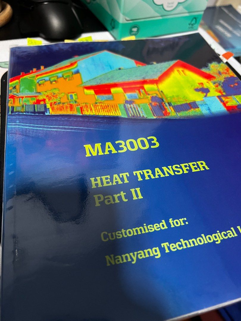 Ma3003 Heat Transfer Textbook Ntu Edition Hobbies Toys Books Ma3003 Heat Transfer Textbook Ntu Edition Hobbies Toys Books