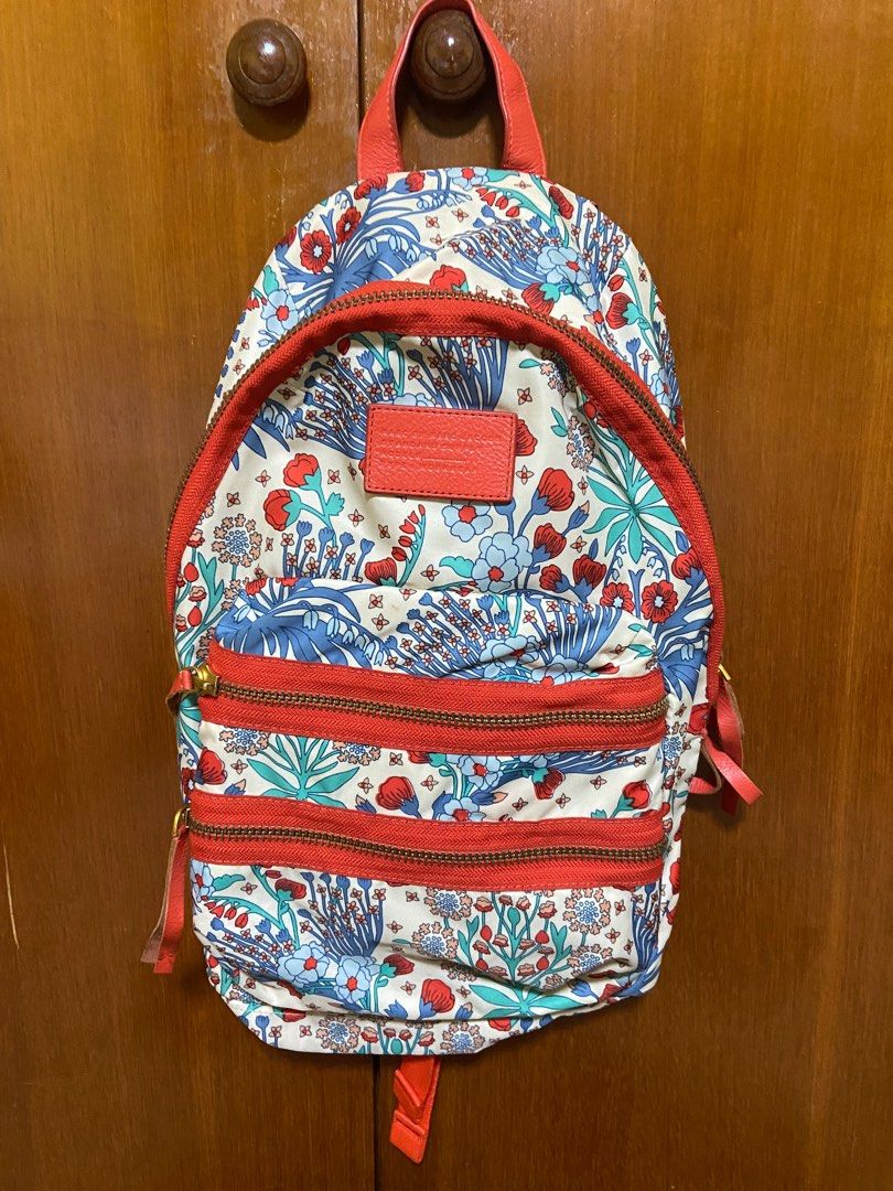Marc Jacobs Flamboyant Floral Backpack Women s Fashion Bags