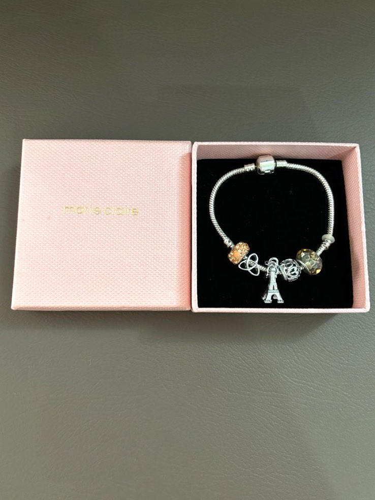 marie claire charm bracelet