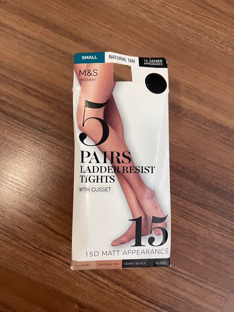 Marks & Spencer - Ladder Resist Tights, Women's Fashion, New Undergarments  & Loungewear on Carousell