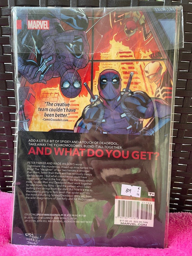 Marvel Spider-Man/Deadpool comics (Category: Comics & Manga) located in Pasig City. Submitted by maxinez (Listing ID 1277198736, Image 2). Description: .