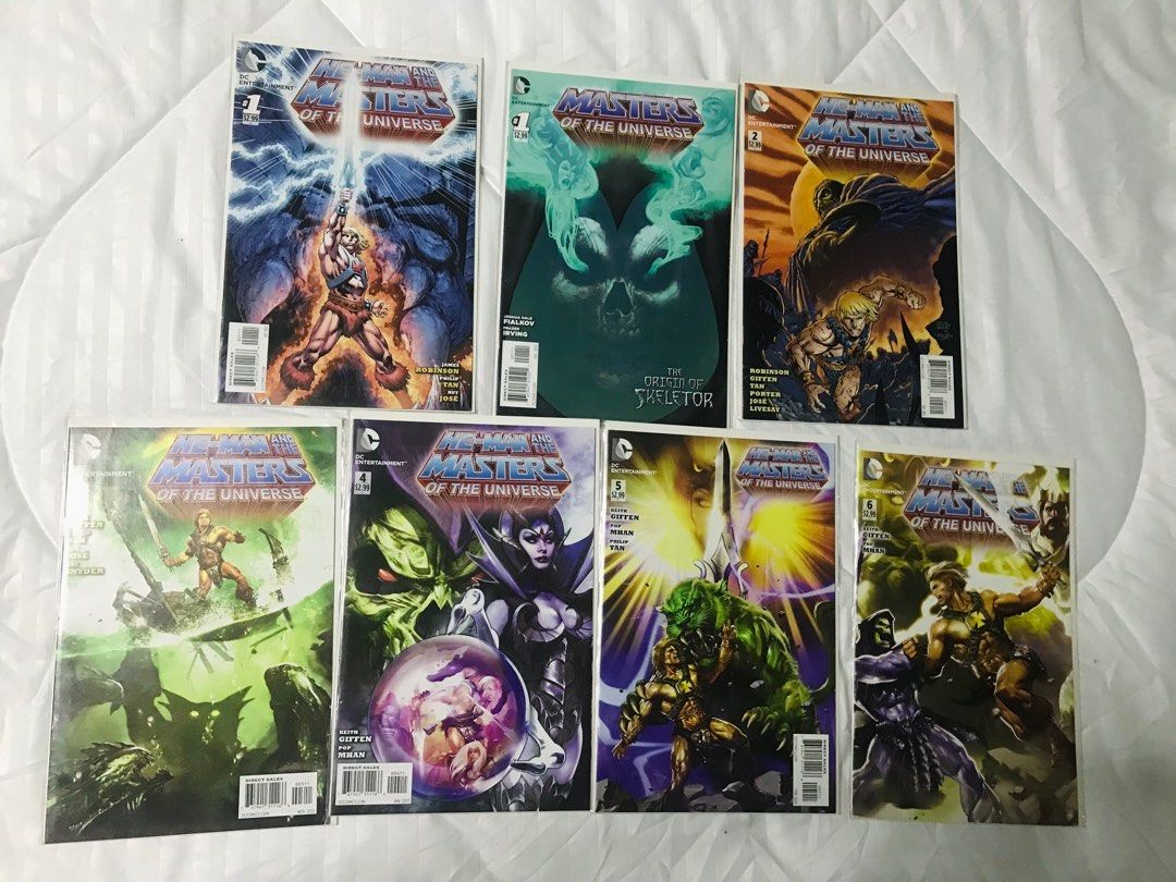 Masters of the Universe Set (Category: Comics & Manga) located in Manila. Submitted by wwab18 (Listing ID 1277210834, Image 1). Description: MOTU SET 7 issues -1500 Payment thru GCash Pick up Sta Ana Manila thru Grab/Lalamove.