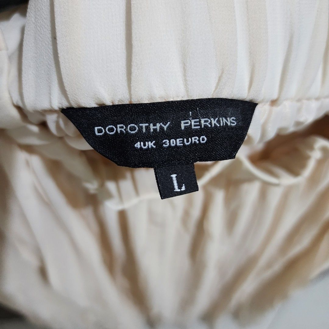 Dorothy perkins white linen skirt 2025