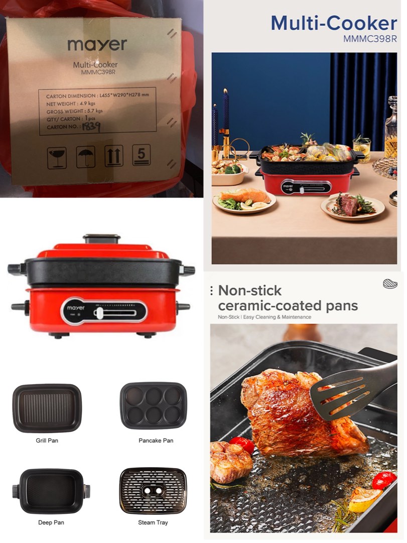 Mayer multi cooker online mmc 828