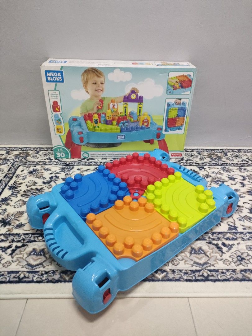 Mega bloks clearance activity table