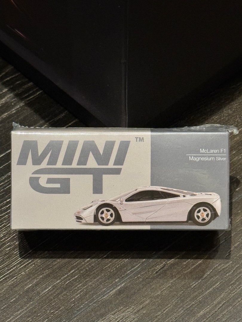Mini GT 1/64 Die Cast McLAREN F1 Model Car - SILVER 