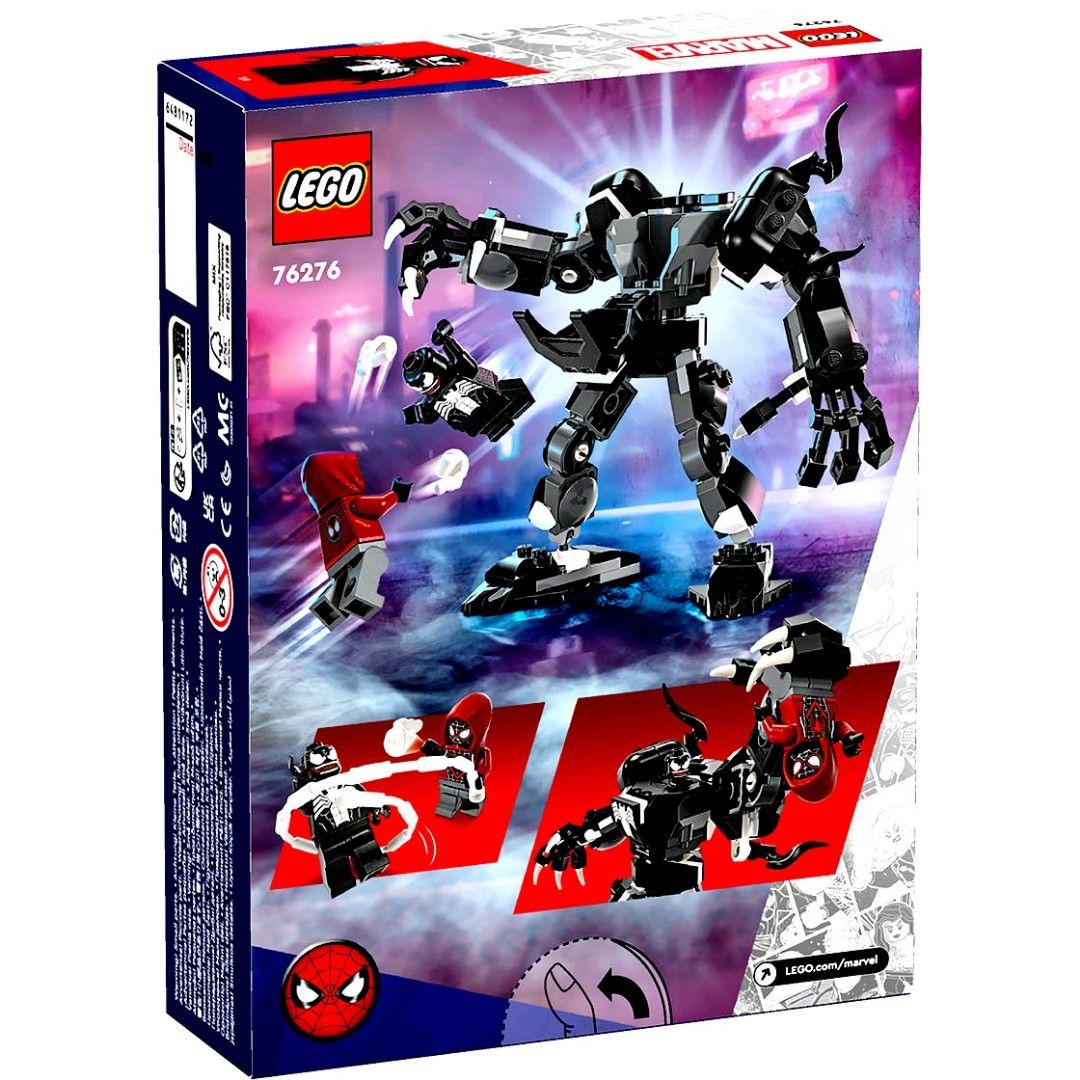 Spider man hotsell venom mech lego