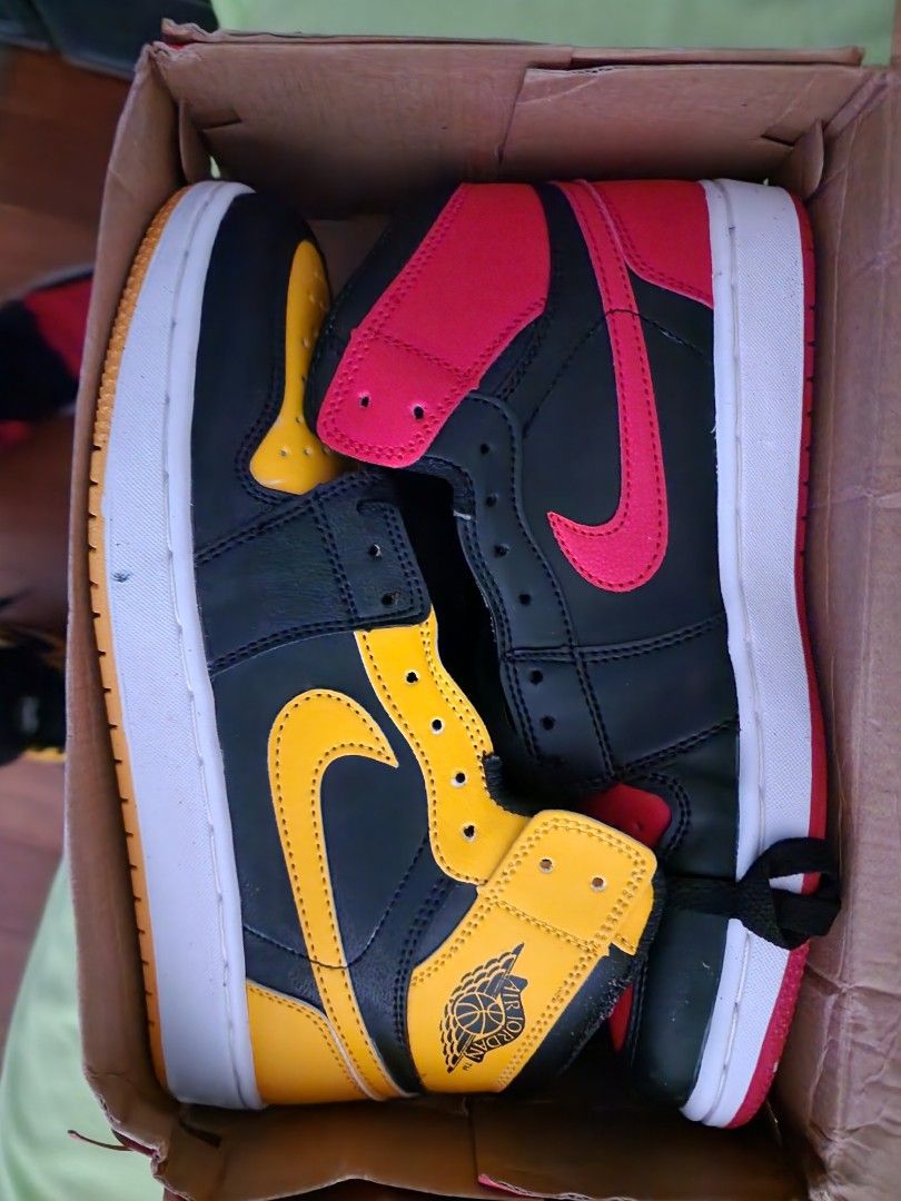 mitch match jordans 1