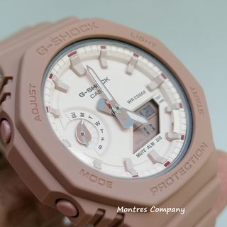 Montres Company 香港註冊公司 (32年老店) 卡西歐 CASIO MINI G-SHOCK GMA GMAS GMAS2100 GMAS2100NC GMA-S2100 GMA-S2100NC GMA-S2100NC-4 GMA-S2100NC-4A GMA-S2100NC-4A2 防震 200米防水 休閒風 粉紅色 三款色都有現貨64212822244355110