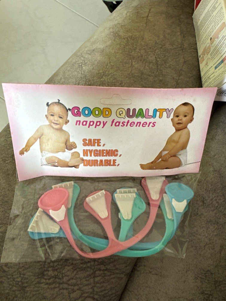 NAPPY FASTENERS, Babies & Kids, Babies & Kids Fashion on Carousell