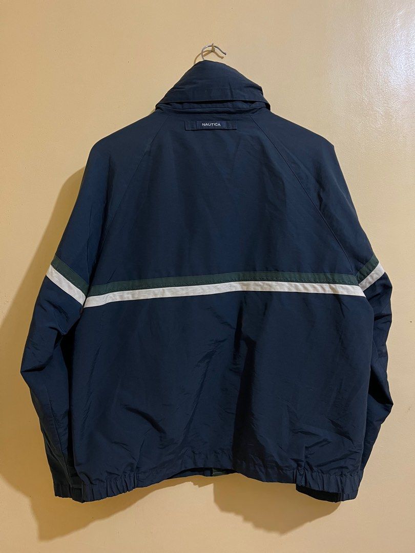 NAUTICA NX1000 WINDBREAKER JACKET HOODED PACKABLE