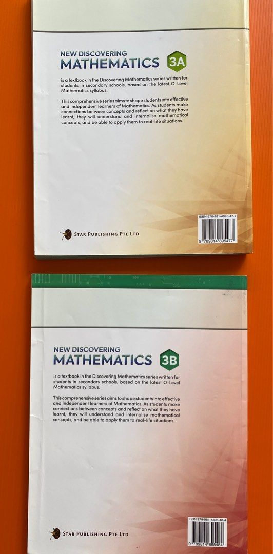 New Discovering Maths 3A / 3B (Express Stream), Hobbies & Toys