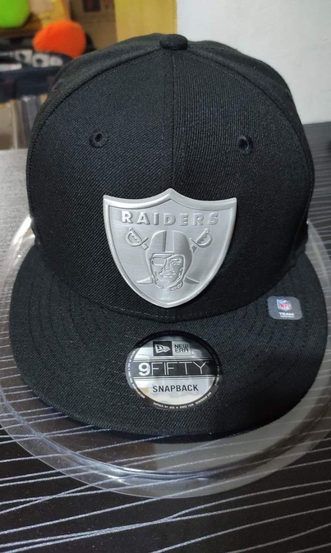 Los angeles raiders pewter snapback sales