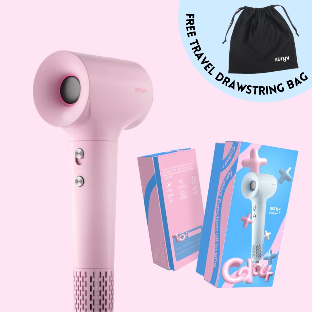 (NEW!) Stryv's Colour + Hair Dryer | Ionic technology | Fast-drying ...
