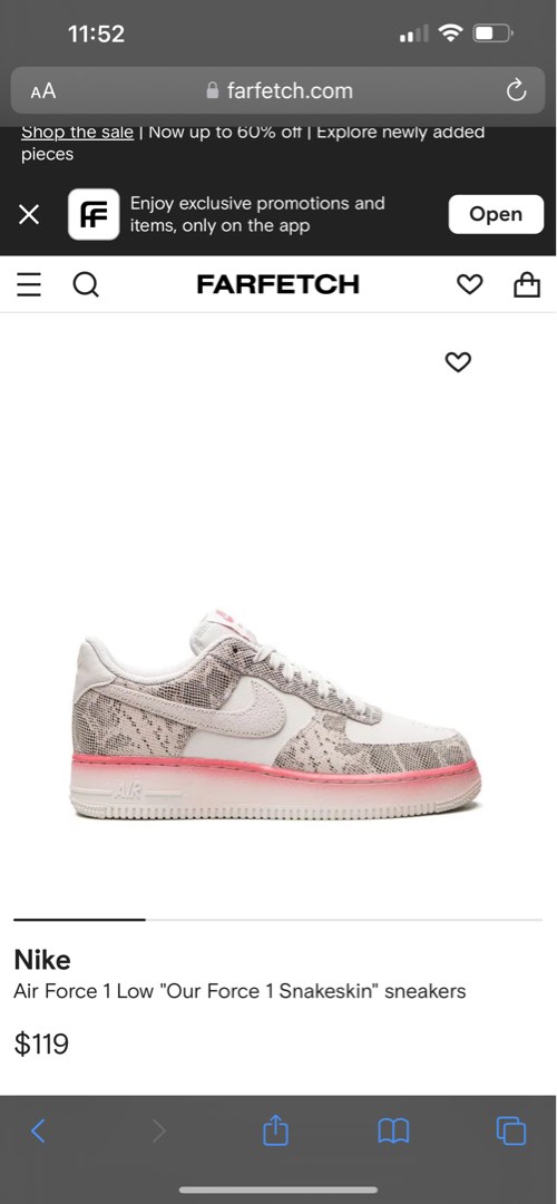 nike air force 1 womens stockx