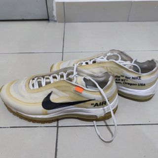Nike air max 97 off discount white retail price