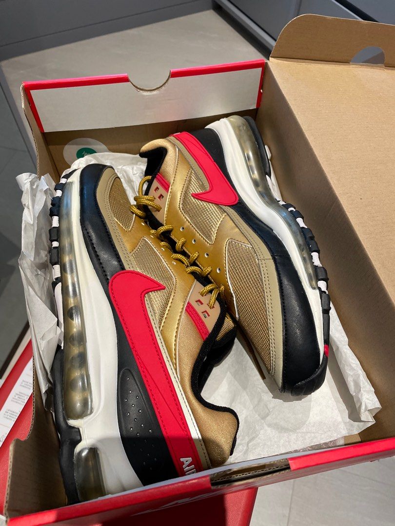 air max 97 bw metallic gold