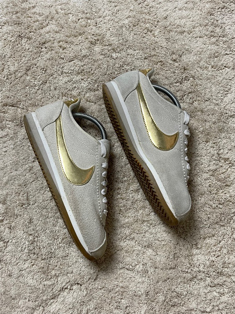 womens nike cortez rose gold