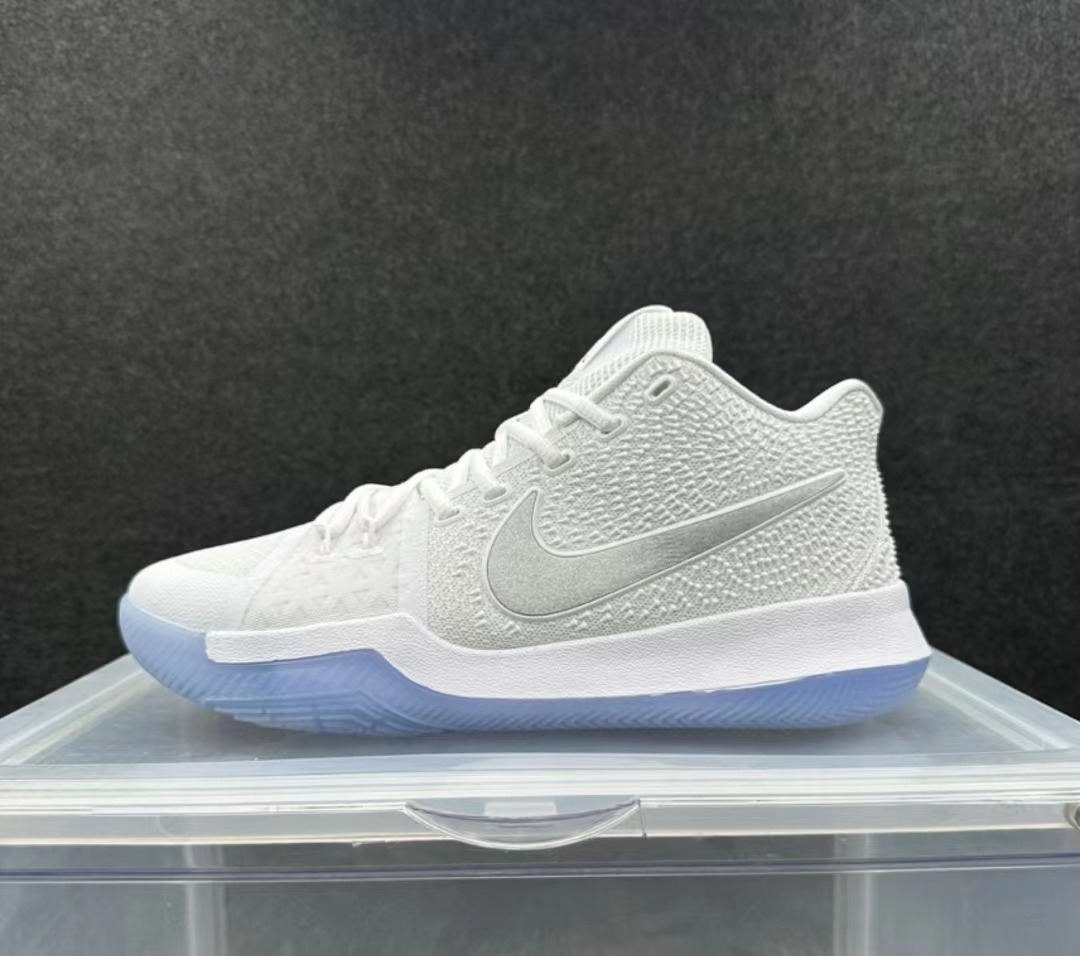 Nike kyrie new arrivals 3 white chrome