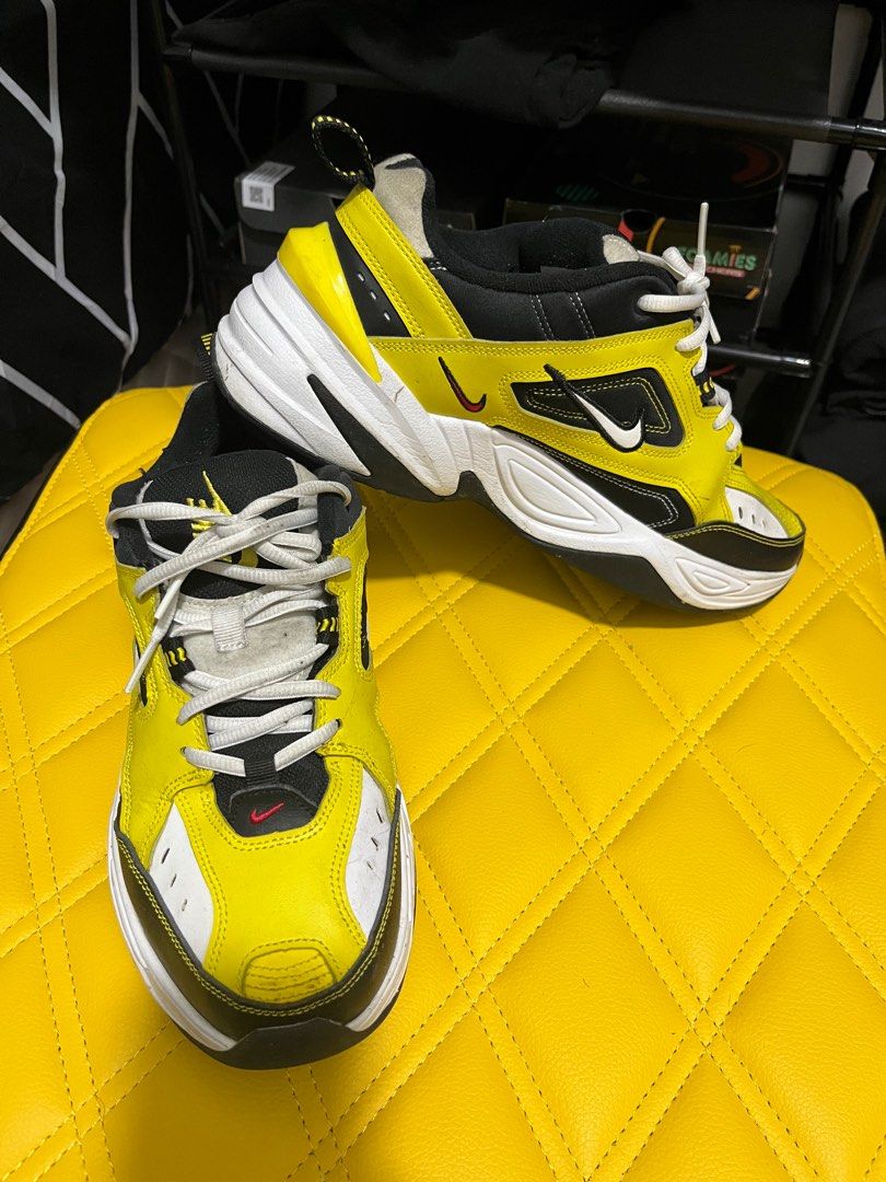 nike tekno yellow