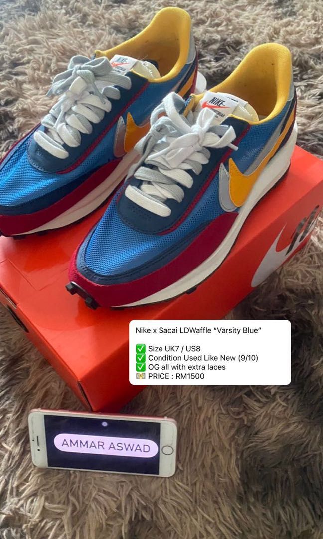 Nike x sacai resell price hotsell