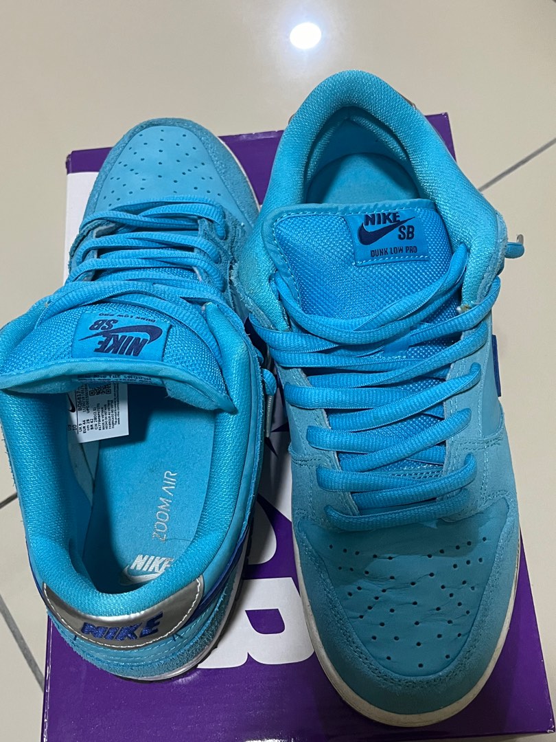 Dunk top blue fury