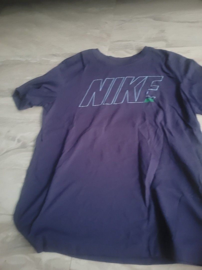 Purple and sale blue nike shirt