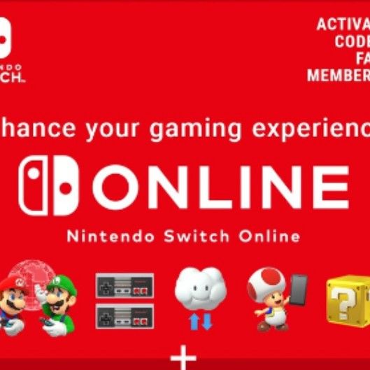 FastDeal Immediate Start Nintendo Switch Online Membership
