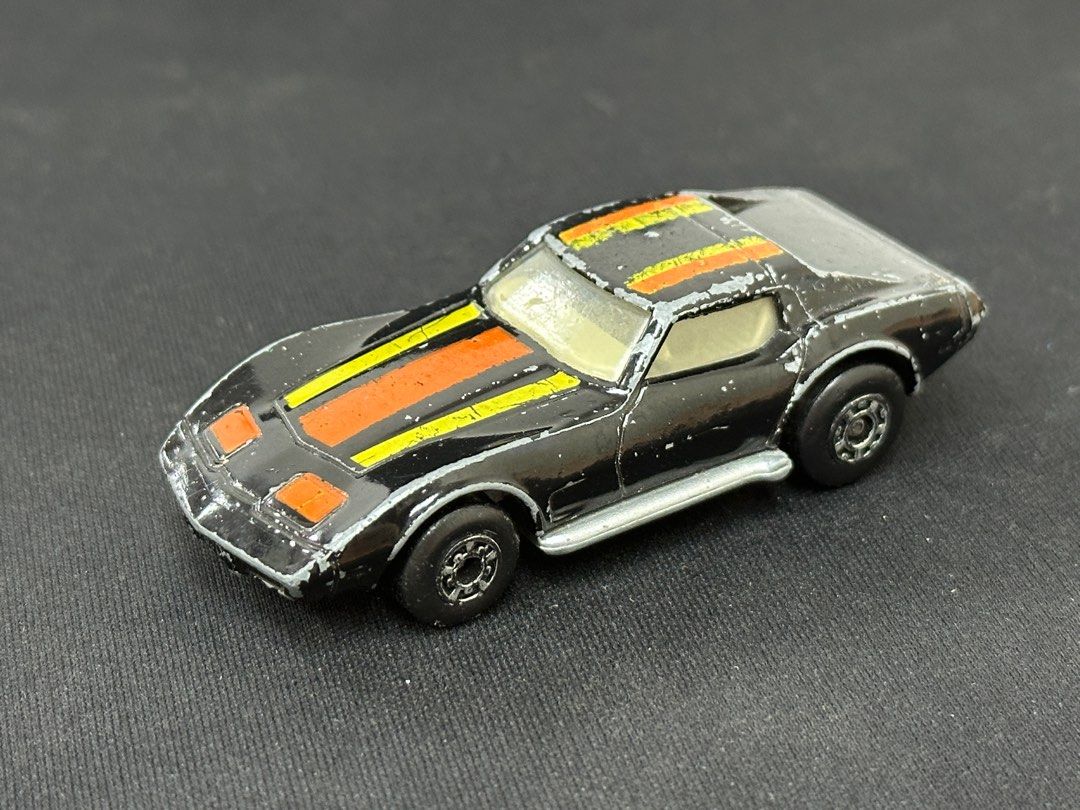 No 62 Chevrolete Corvette Matchbox Lesney 70 s Vintage Superfast