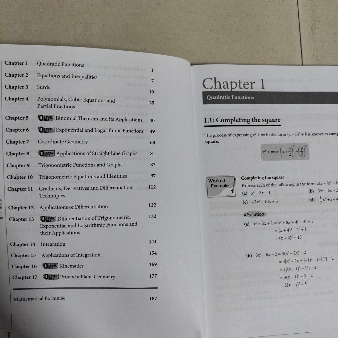 O Level Additional Mathematics notes, Hobbies & Toys, Books & Magazines ...