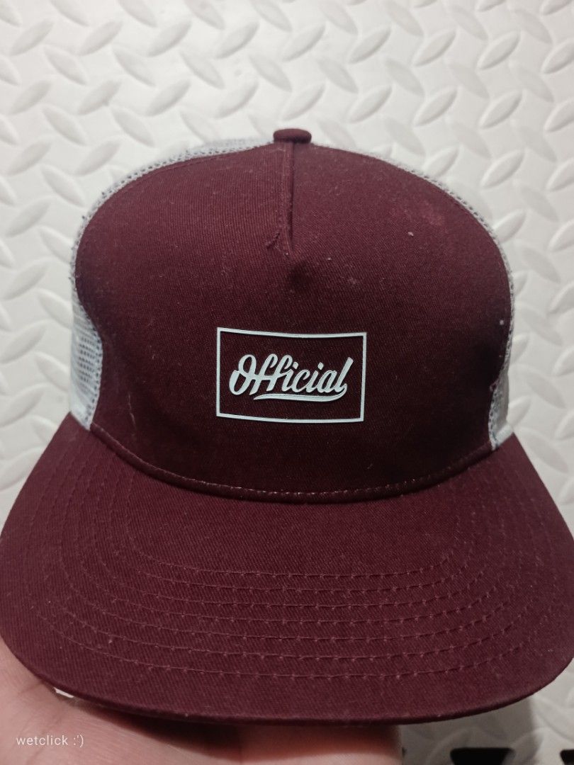 Official cap hotsell