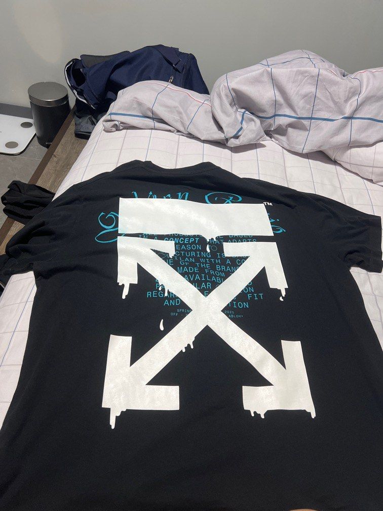 Offwhite tee (Category: Tshirts & Polo Shirts) located in Singapore. Submitted by bape95 (Listing ID 1277307216, Image 2). Description: .