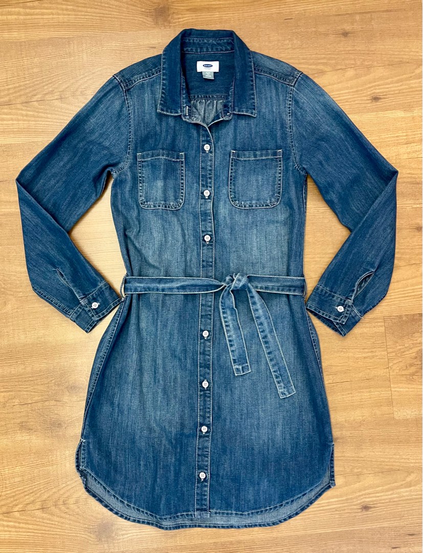 Old navy women's cheap denim dresses