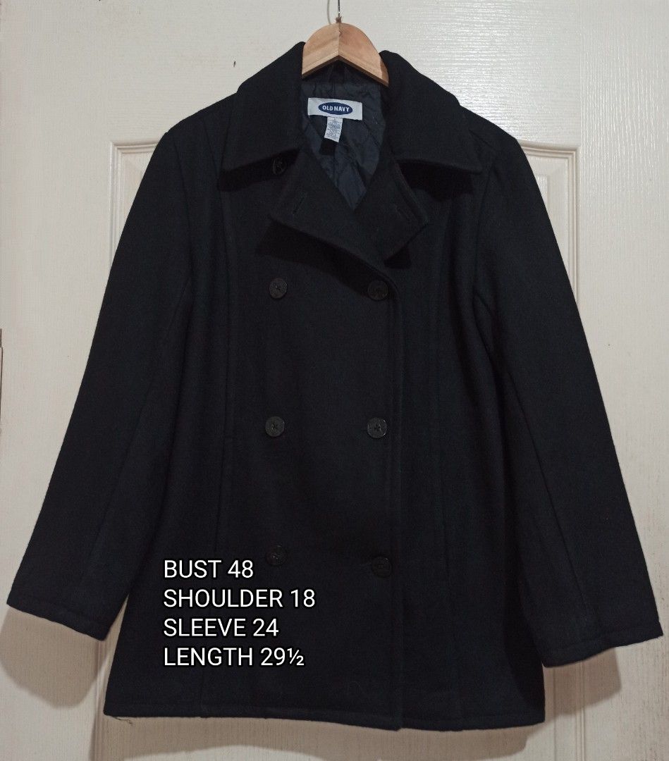 Old navy 2025 black coat