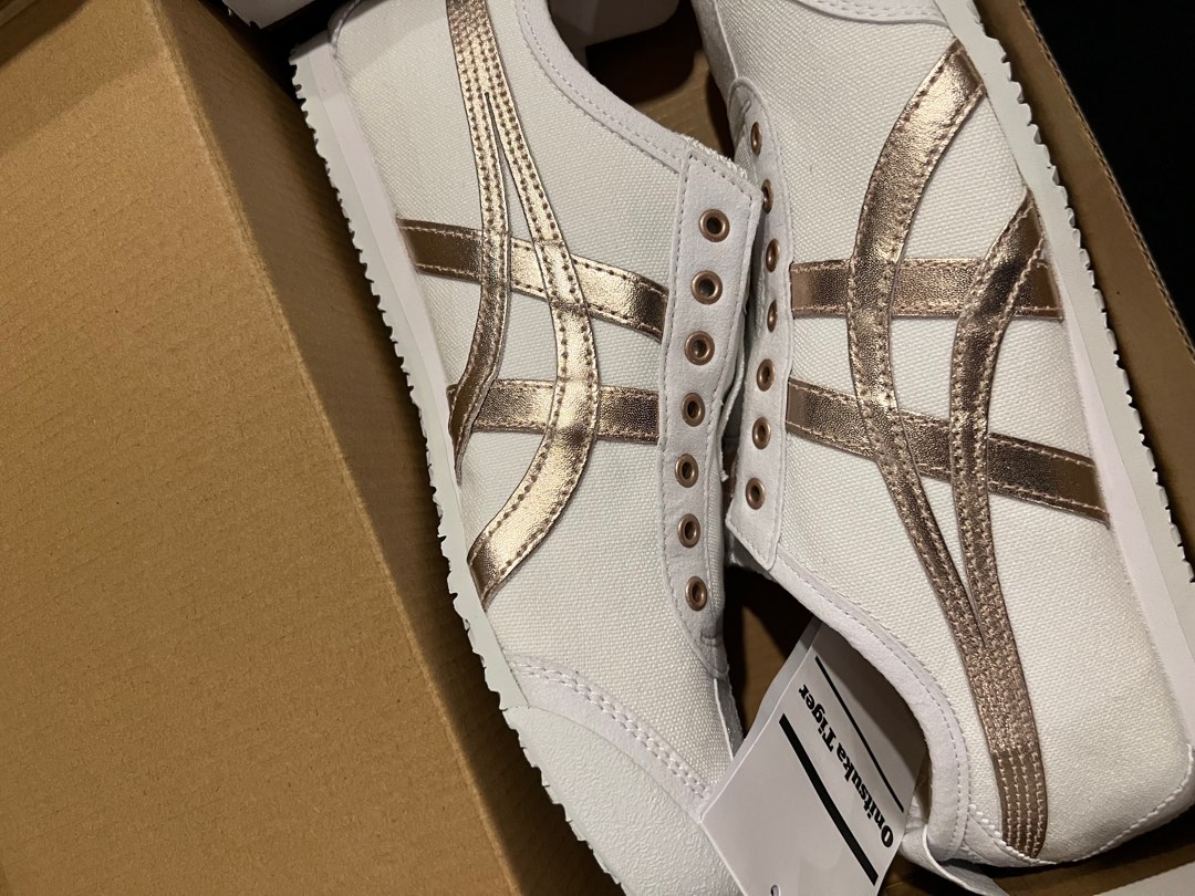 onitsuka tiger white gold