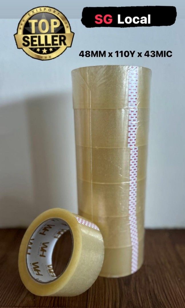 Opp Tape. Packer. Packing Tape. Scotch Tape. Cheapest. Sale. Clear Tape