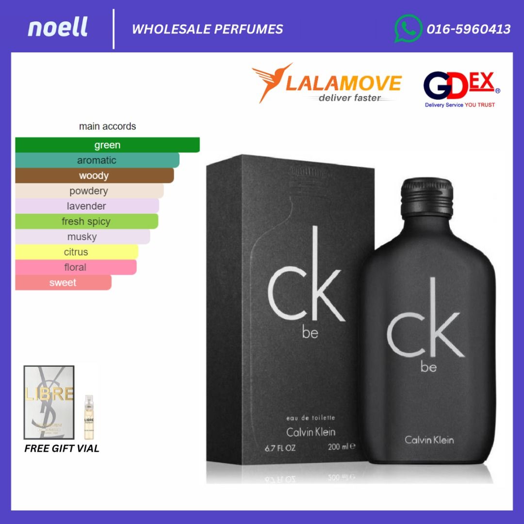 CK Be by Calvin Klein, CK Be by Calvin Klein is a unisex fragrance