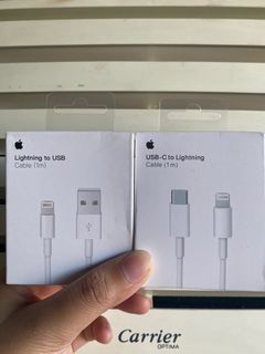 💯ORIGINAL iPhone charger cable type c and usb to lightning