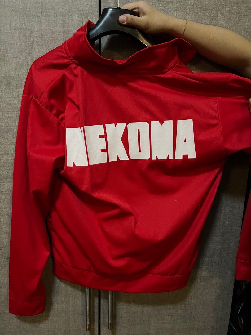 Anime Haikyuu Nekoma Track Jacket for Cosplay Men s Fashion