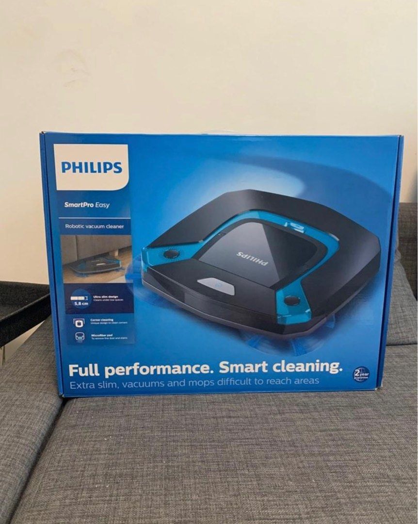 Philips SmartPro Easy Robotic Vacuum Cleaner, TV & Home Appliances, Vacuum Cleaner