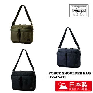 PORTER 吉田 日本製斜孭袋 FORCE SHOULDER BAG 855-0741562978591105410114