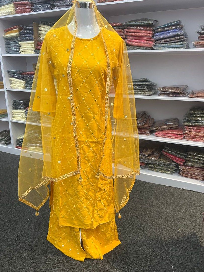 W palazzo suits top