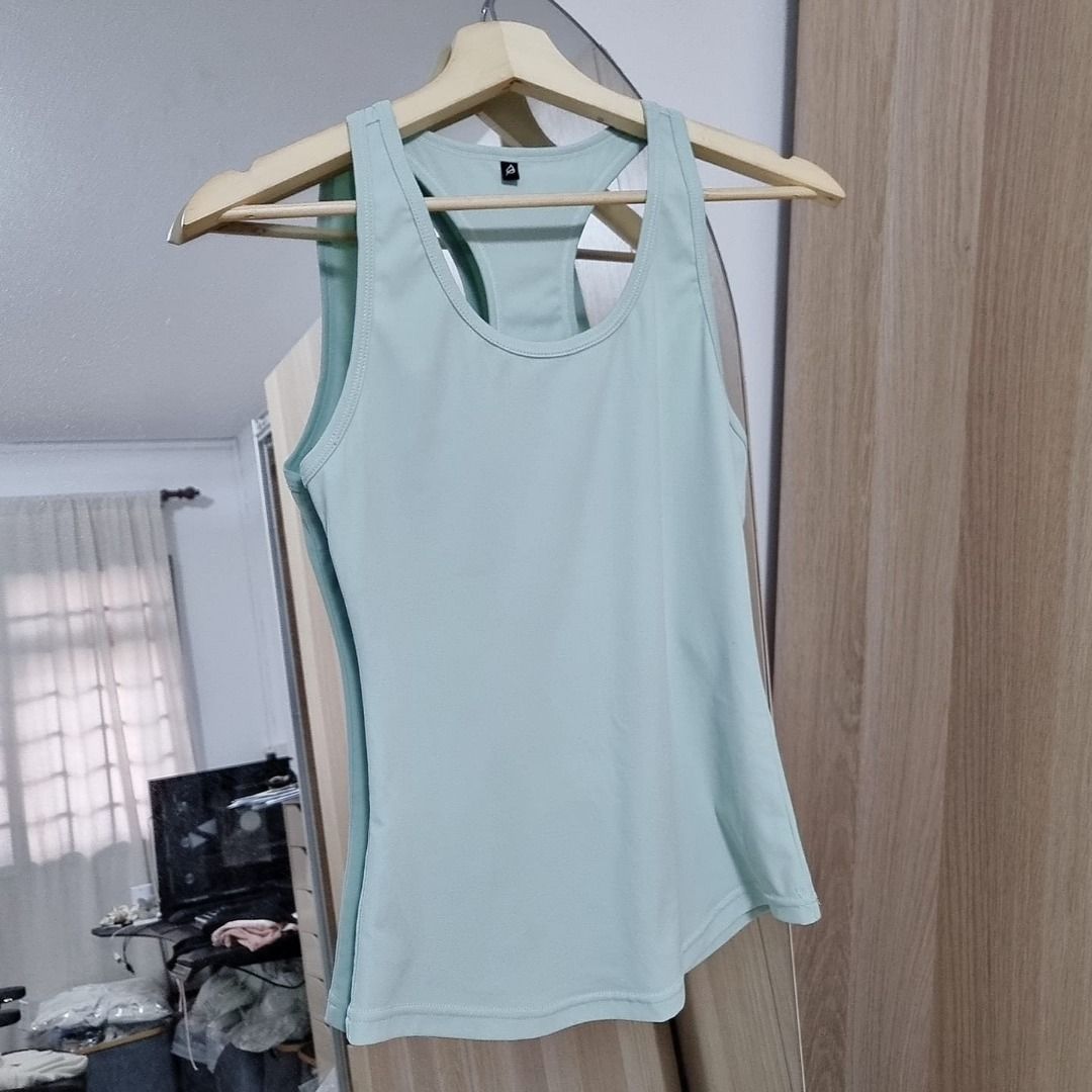 PTULA Bree II Sleek Tank Mint S Women s Fashion Activewear on