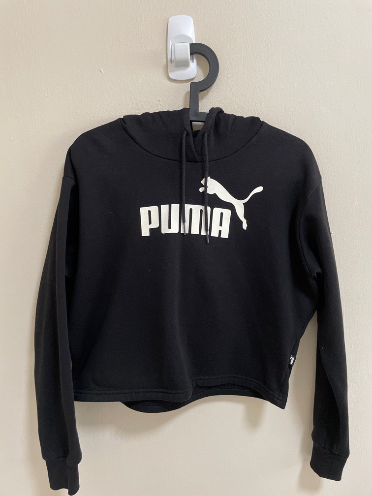 All black puma hoodie shop