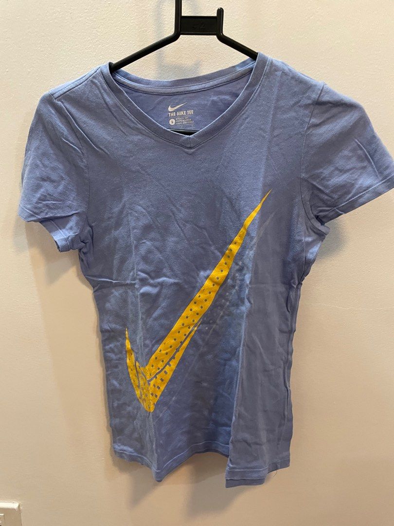 vivid purple nike shirt women's