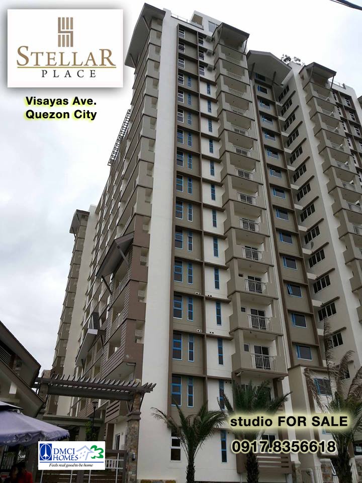 Quezon City Visayas Ave Condo Studio Stellar Place DMCI for sale
