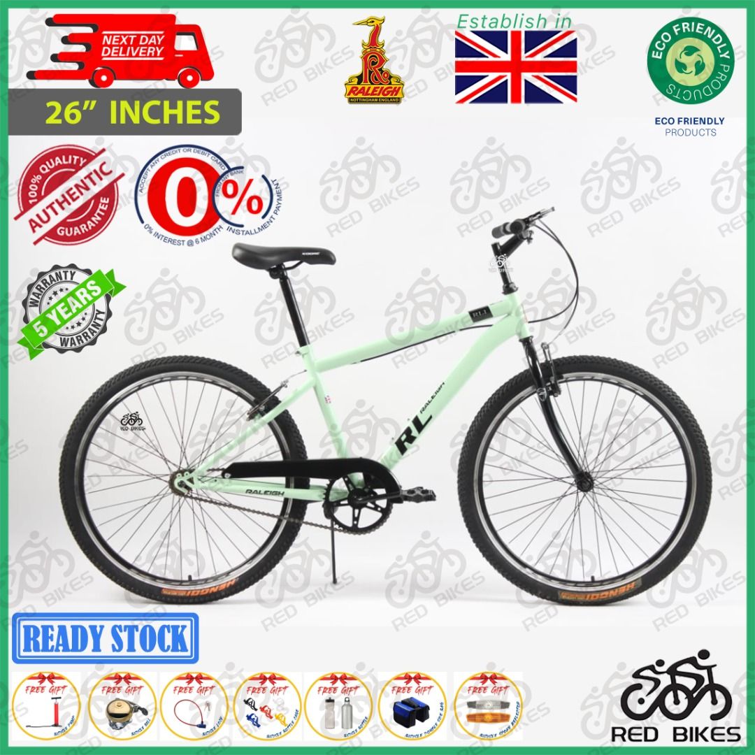 Raleigh RL Type 1 City Bike Bicycle 26