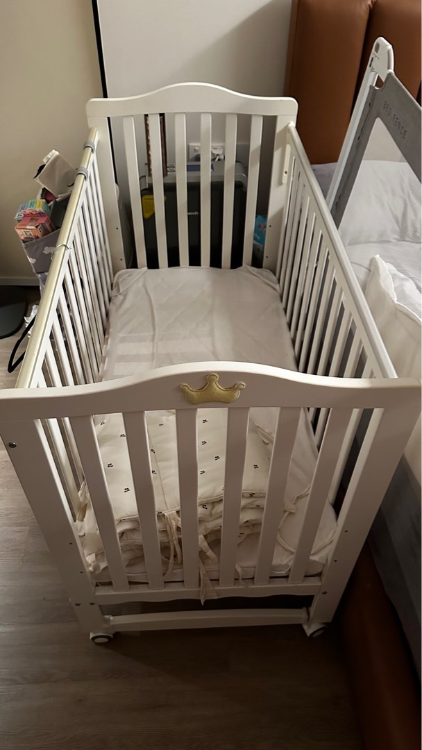 Rarely used Baby Cot, Babies & Kids, Baby Nursery & Kids Furniture ...