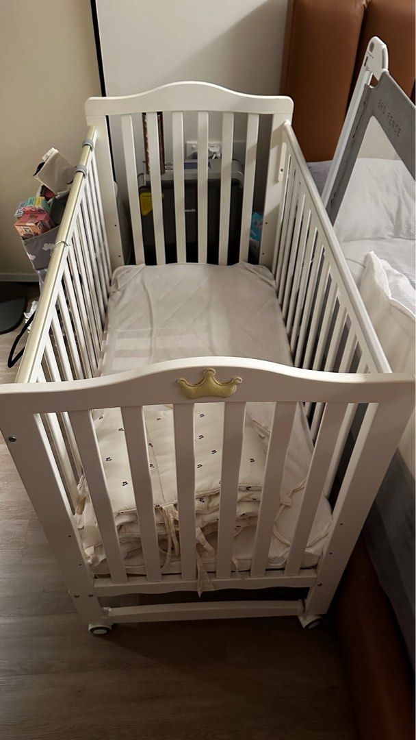 Rarely used Baby Cot, Babies & Kids, Baby Nursery & Kids Furniture ...